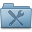 Utilities Folder Blue Icon 32x32 png